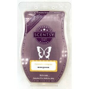 Scentsy Brick Coconut Lemongrass 17 Fl‎ Oz Aromatic Wax Warmer Cubes